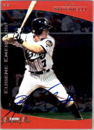 Matt Antonelli - 2006 TriStar Prospects Plus - #46 - AUTO Baseball