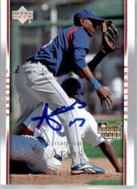 Joaquin Arias - 2007 Upper Deck - #47 - AUTO Baseball