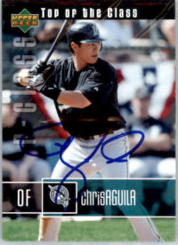 Chris Aguila - 2004 Upper Deck r-class - #137 - RC,AUTO Baseball