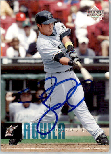 Chris Aguila - 2006 Upper Deck - #619 - AUTO Baseball
