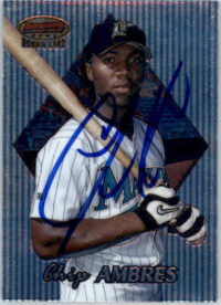 Chip Ambres - 1999 Bowman's Best - #161 - RC,AUTO Baseball