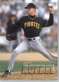 Matt Ruebel - 1997 Fleer - #435 - Baseball