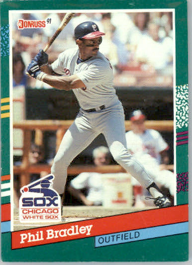 Phil Bradley - 1991 Donruss - #646 - Baseball
