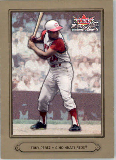 Tony Perez - 2002 Fleer Fall Classic - #24 - Baseball