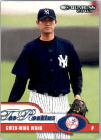 Chien-Ming Wang - 2003 Donruss Rookies & Traded - #15 - RC Baseball