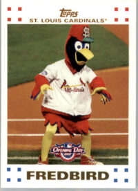 Fredbird - 2007 Topps Opening Day - #214 - SN Gold Baseball