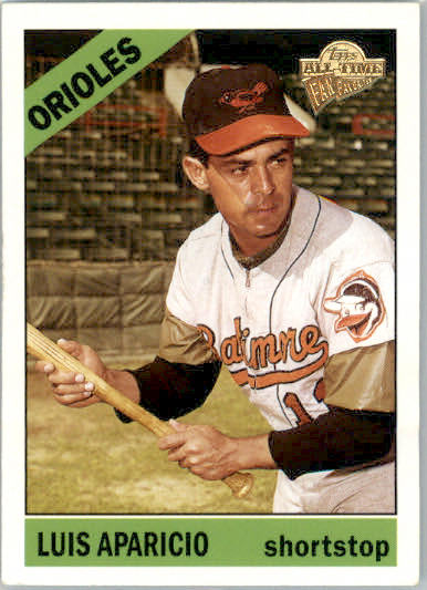 Luis Aparicio - 2004 Topps All-Time Fan Favorites - #21 - Baseball
