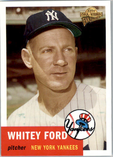 Whitey Ford - 2005 Topps All-Time Fan Favorites - #120 - Baseball