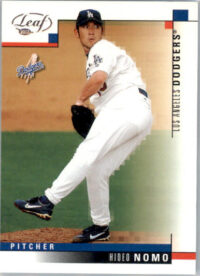 Hideo Nomo - 2003 Leaf - #182 - Baseball