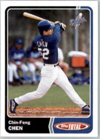 Chin-Feng Chen - 2003 Topps Total - #21 - Baseball