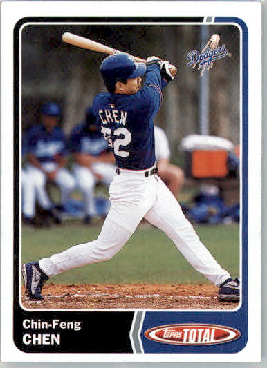 Chin-Feng Chen - 2003 Topps Total - #21 - Baseball