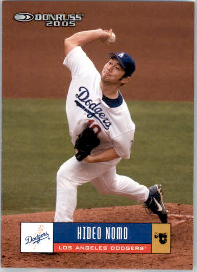 Hideo Nomo - 2005 Donruss - #220 - Baseball