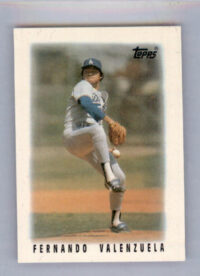 Fernando Valenzuela - 1986 Topps Major League Leaders Minis - #47 - Baseball