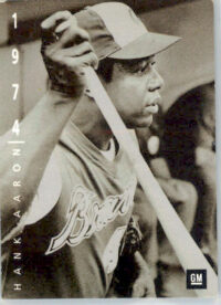 Hank Aaron - 1994 Upper Deck Baseball: The American Epic - #1 - GM Baseball
