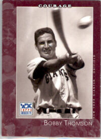 Bobby Thomson - 2002 Topps American Pie Spirit of America - #9 - Baseball