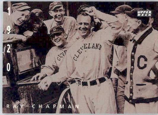 Ray Chapman - 1994 Upper Deck Baseball: The American Epic - #32 - Baseball