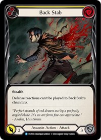 Back Stab (Yellow) - Outsiders - NM