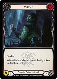 Wither (Red) - Outsiders - NM