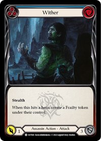 Wither (Blue) - Outsiders - NM