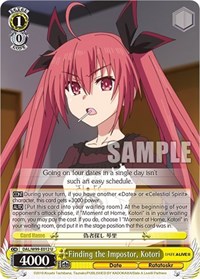 Finding the Impostor, Kotori - Date A Live Vol 2 - NM