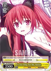 A Zoo Only For Me, Kotori - Date A Live Vol 2 - NM