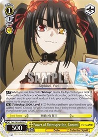 Power of Retrospection, Kurumi - Date A Live Vol 2 - NM