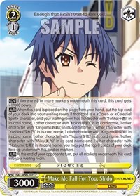 Make Me Fall For You, Shido - Date A Live Vol 2 - NM