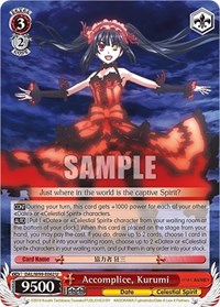 Accomplice, Kurumi - Date A Live Vol 2 - NM