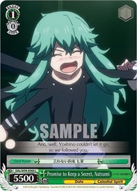 Promise to Keep a Secret, Natsumi - Date A Live Vol 2 - NM