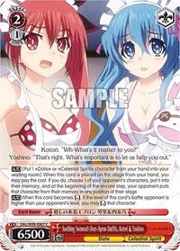 Soothing Swimsuit-Over-Apron Outfits, Kotori & Yoshino - Date A Live Vol 2 - NM
