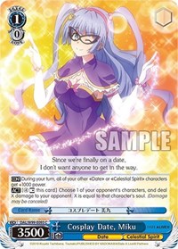 Cosplay Date, Miku - Date A Live Vol 2 - NM