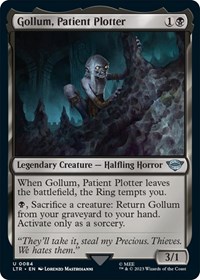 Gollum, Patient Plotter - UB: Lord of the Rings - NM