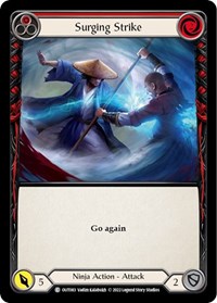 Surging Strike (Red) - Outsiders - NM