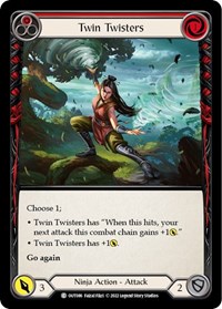 Twin Twisters (Red) - Outsiders - NM