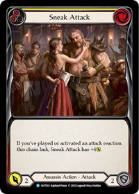 Sneak Attack (Yellow) - Outsiders - NM