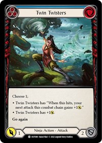 Twin Twisters (Blue) - Outsiders - NM