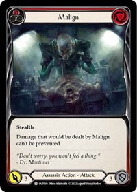 Malign (Red) - Outsiders - NM