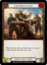 Cut Down to Size (Blue) - Outsiders - NM