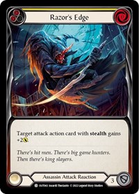 Razor's Edge (Yellow) - Outsiders - NM