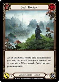 Seek Horizon (Yellow) - Outsiders - NM