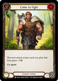 Come to Fight (Yellow) - Outsiders - NM