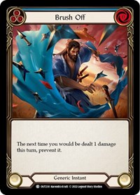 Brush Off (Blue) - Outsiders - NM