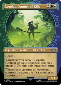 Legolas, Counter of Kills (Showcase) - UB: Lord of the Rings - NM