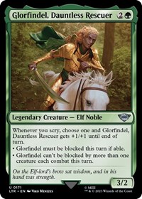 Glorfindel, Dauntless Rescuer - UB: Lord of the Rings - NM