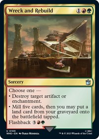 Wreck and Rebuild - UB: Doctor Who - NM