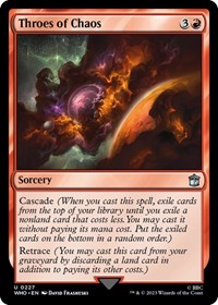 Throes of Chaos - UB: Doctor Who - NM
