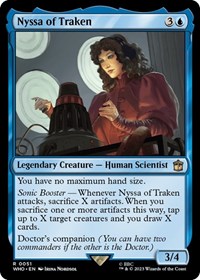 Nyssa of Traken - UB: Doctor Who - NM