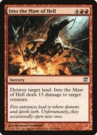 Into the Maw of Hell - Innistrad - NM