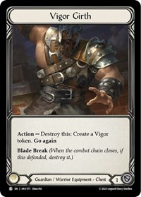 Vigor Girth - Heavy Hitters - NM