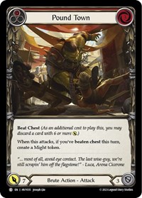 Pound Town (Red) - Heavy Hitters - NM